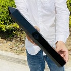 5.39LB Natural Obsidian Crystal Column Magic Wand Obelisk Point Healing — photo 7