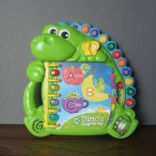 Leapfrog Dino Friends Delightful Day Book 16 Interactive Pages Educational Works