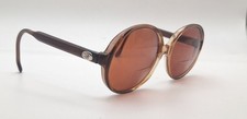 Vintage Diane Von Furstenberg Fabia Brown Translucent Sunglasses FRAMES ONLY