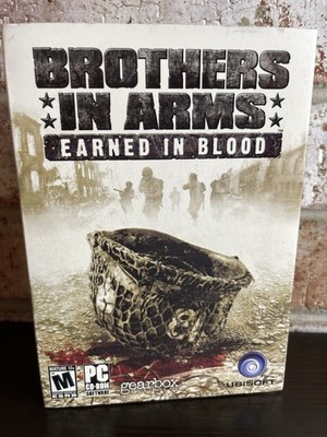 Brothers in Arms: Earned in Blood (PC, CD-ROM, 2005, Rated M) EXCELLENT