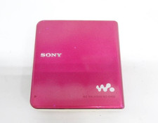 SONY MZ-E630 Walkman MD Portable Minidisc Player Audio Music Pink Tested Working