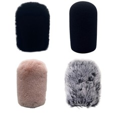 Perfect Fit Faux Furry Windscreen for QUADCASTS Microphone Windproof Cover