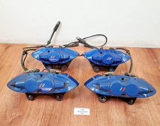  14-20 Oem Bmw F22 F23 M235i M240i Front Rear Brake Calipers Brembo Set Blue