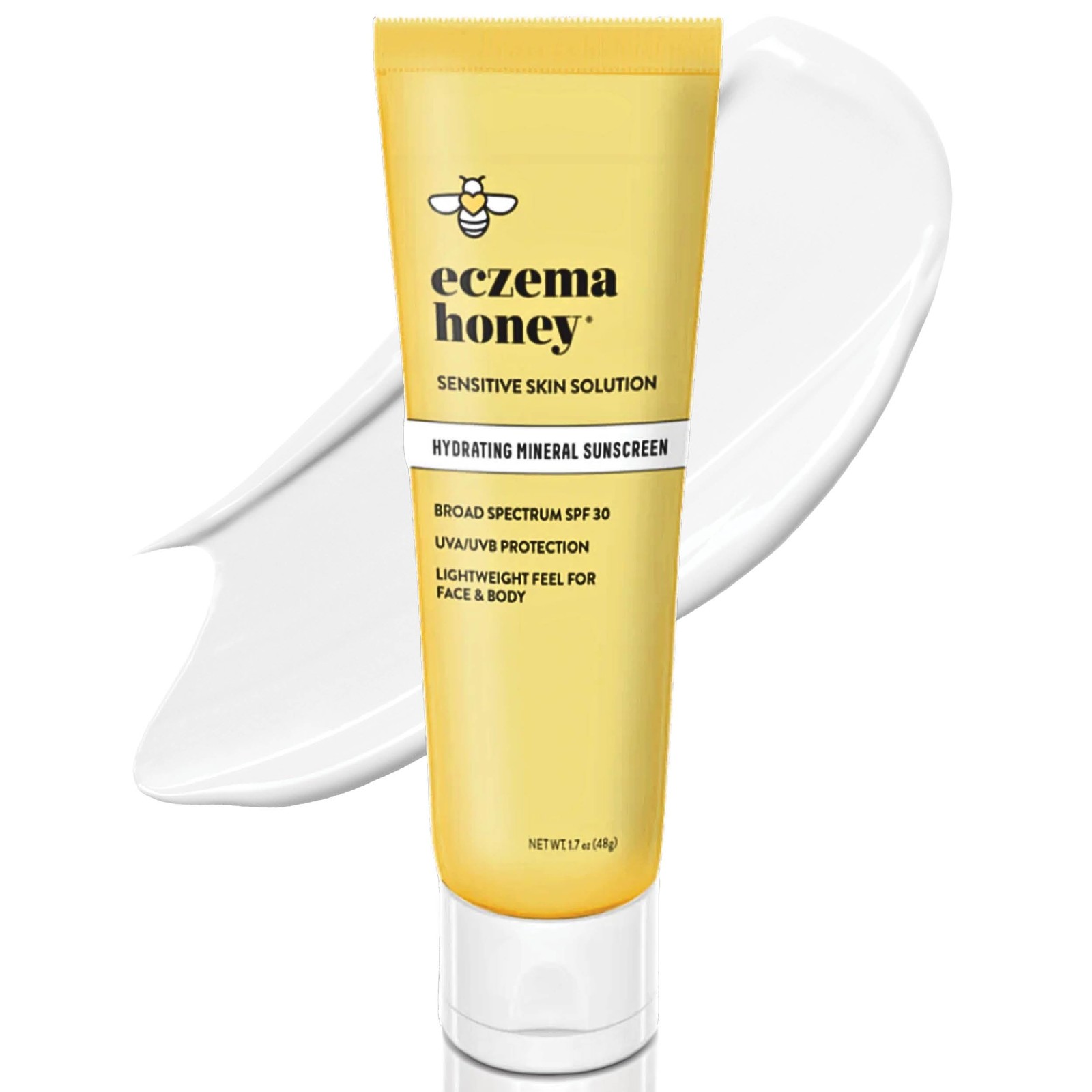 Hydrating Honey Mineral Sunscreen SPF 30 Lightweight Face & Body Sun Cream