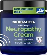 Basic Vigor Migrastil Neuropathy Relief Cream Extra Strength for Feet Legs an...