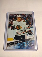 2020-21 Upper Deck - Young Guns Lucas Carlsson #212 (RC)