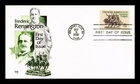 US COVER FREDERIC REMINGTON AMERICAN SCULPTOR FIRST DAY ISSUE MARQ CACHET