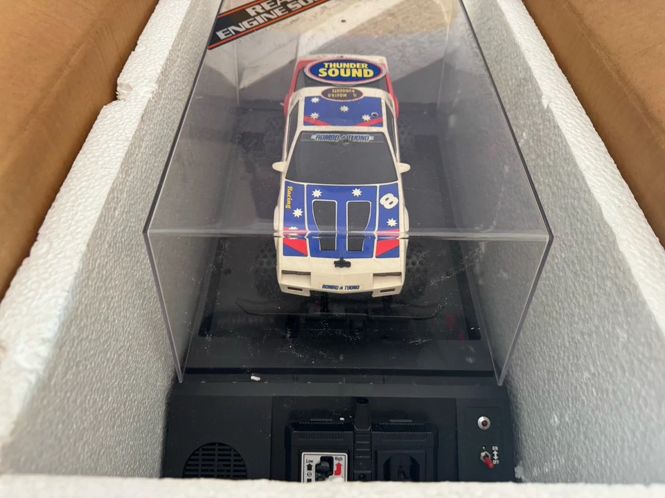 Macchina Gig Nikko Rombo di Tuono 1990 versione negoziante nuova con teca e box - Immagine 2 di 4