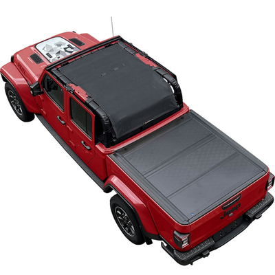 #ad Shadeidea Jt Sun Shade Top Sunshade Compatible Jeep Gladiator Top Shade Mesh $206.88