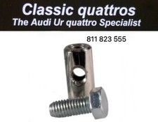 NEW BONNET CABLE END CLAMP  AUDI UR QUATTRO TURBO-COUPE-80-90 B2  811823555