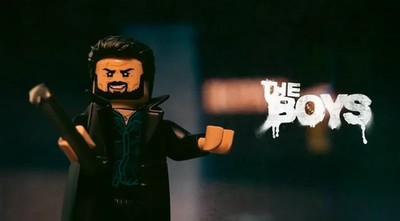 LEGO The Boys Abnormal Custom The Boys Show Billy Butcher Pad Minifigure NEW