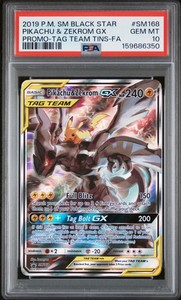 Pikachu and Zekrom GX Psa 10 | eBay