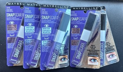 Maybelline 5x SnapScara Mascara #310 UltraViolet No Exp Gift NEW Factory Sealed