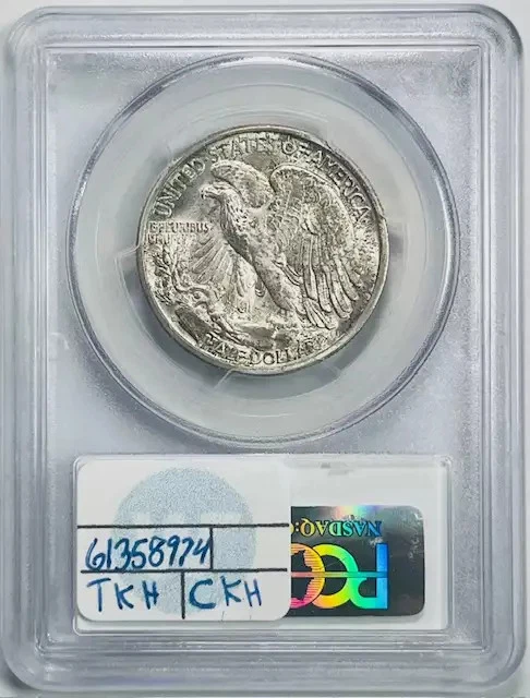 1939 D Walking Liberty Half Dollar PCGS MS-66 - Image 2 of 2