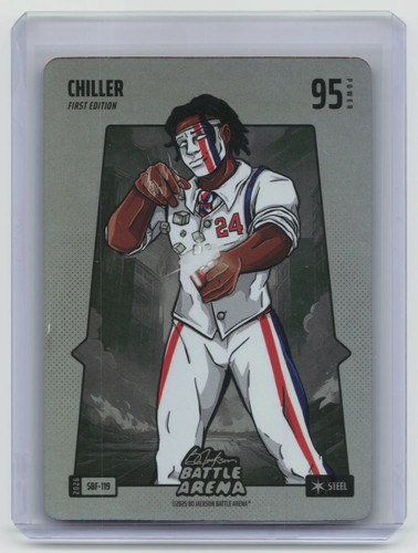 2026 Bo Jackson Battle Arena Chiller #SBF-119 Silver Battlefoil 1st Edition