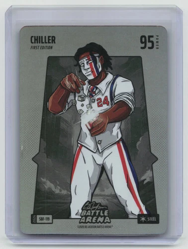 2026 Bo Jackson Battle Arena Chiller #SBF-119 Silver Battlefoil 1st Edition
