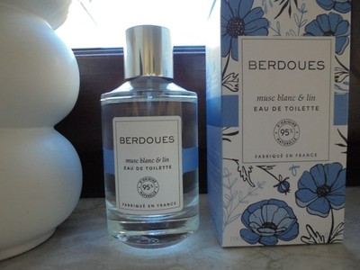 Berdoues Musc blanc et lin Eau de Toilette 100 ml