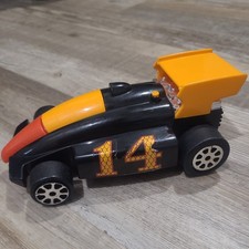 Super Gobots Tonka Go-Bots SCALES Racecar Indy Car 14 Robot 1984 UNTESTED as is