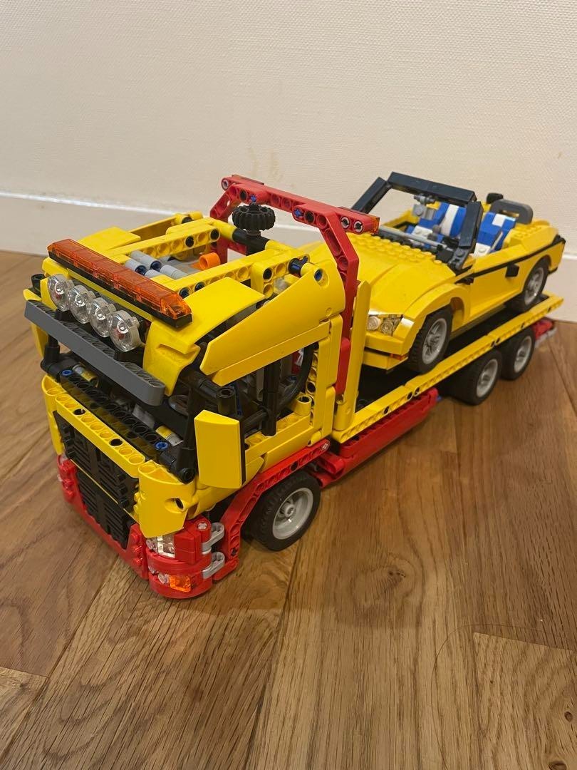 LEGO 8109 Technic Flatbed Truck 2011 without Box Retired Transport Set