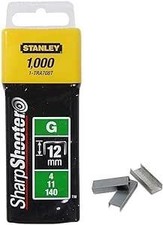STANLEY TRA708T HEAVY-DUTY STAPLES 12MM PACK 1000