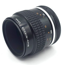 Nikon Ai-s Micro Nikkor 55mm F2.8 MF  Lens F Mount from Japan  [ Excellent+5 ]