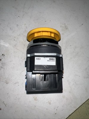 IDEC ABD310NUY 30mm TWND Series Dcast Zinc Pushbutton