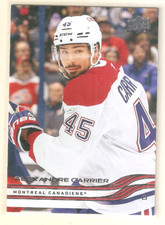Alexandre Carrier 2025-26 Upper Deck Series 1 Base Card #91 Canadiens