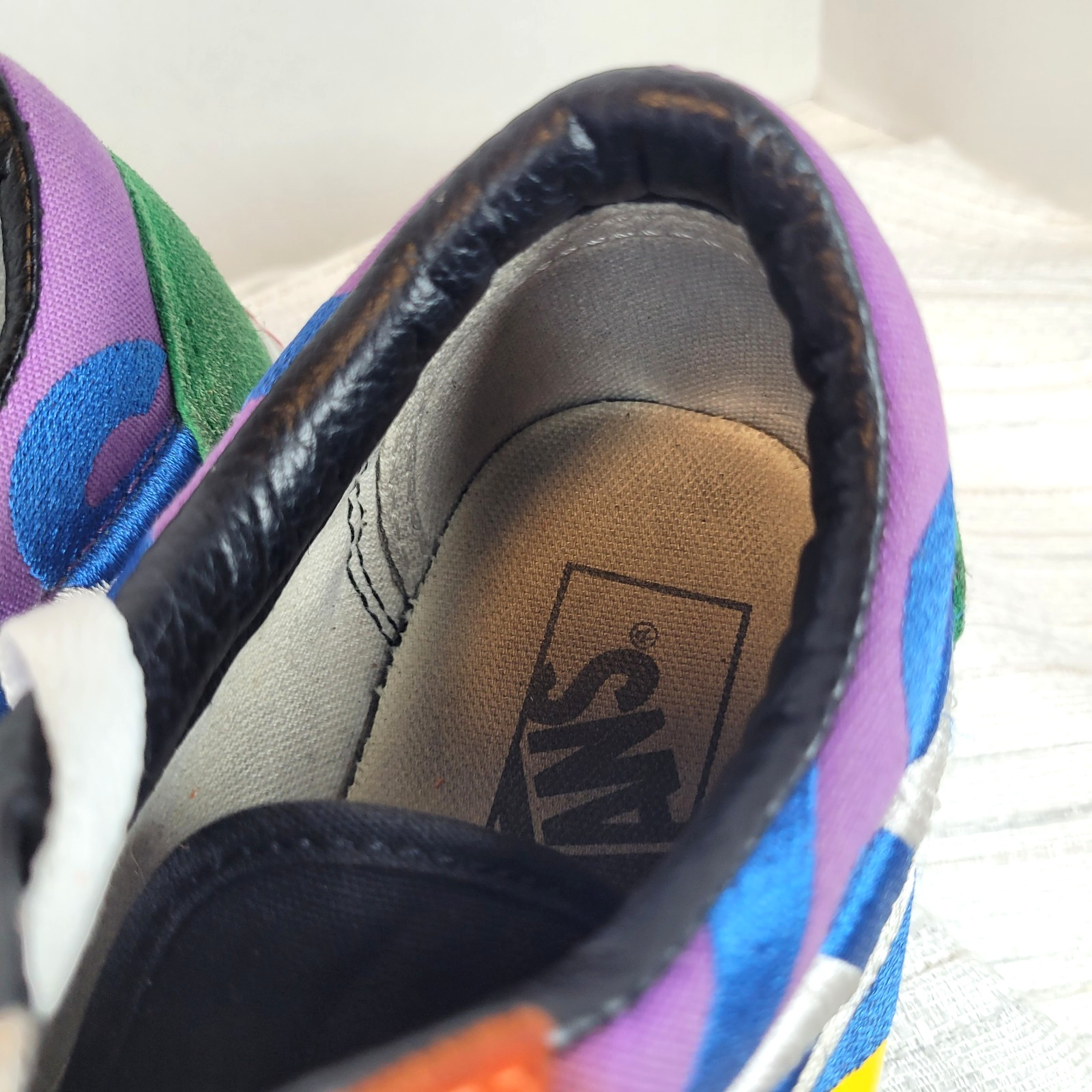 Vans Old Skool Statement Sneakers Multicolor Embr… - image 17