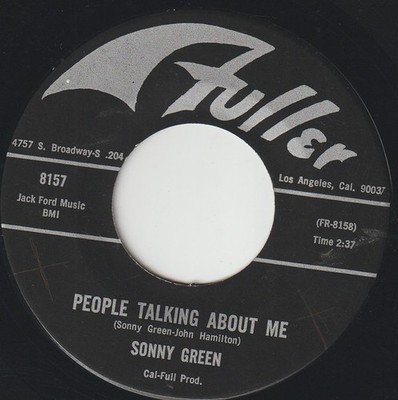 Sonny Green - People Talking About Me / It's A Game, 7'', (Vinyl)