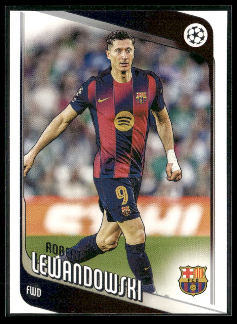 2025-26 Topps UEFA Club Competitions #54 Robert Lewandowski FC