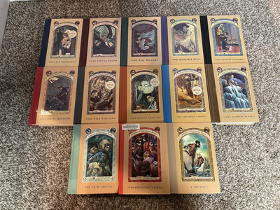 A Series of Unfortunate Events Lemony Snicket COMPLETE SET