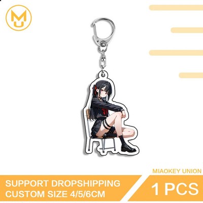 Wuthering Waves Chisa Key Chains Edgy Waifu Merch Costumes Props Suitable Gift