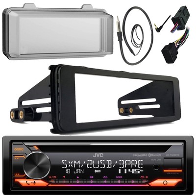 JVC KD-T925BTS Receiver, Cover, Install Kit, Handlebar Control Interface,Antenna