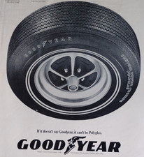 Vintage Retro 2-pg 1970 Centerfold Ad Goodyear Polyglas Tires On Many 1970 Cars Vintage Retro 2-pg 1970 Centerfold Ad Goodyear Polyglas Tires On Many 1970 Cars