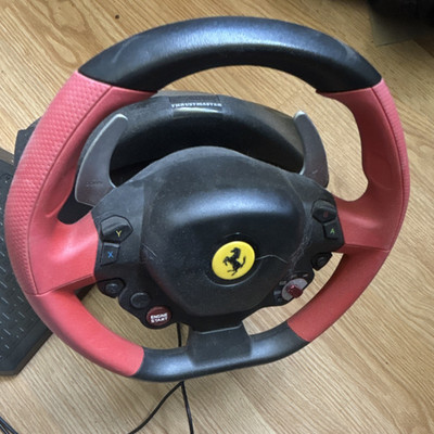 Thrustmaster Ferrari 458 steering wheel for pc or console