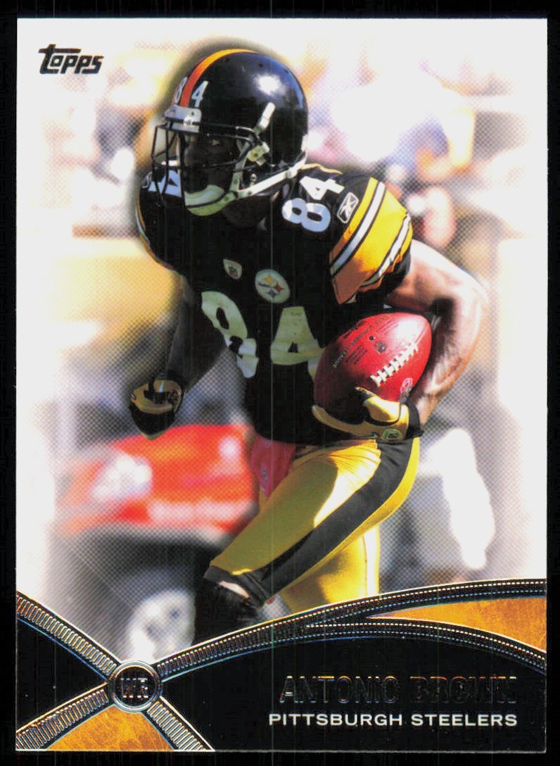 2012 Topps Prolific Playmakers Antonio Brown #PP-ANB