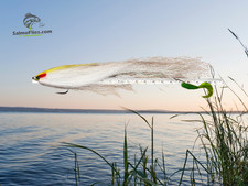XL Profi-Streamer 23cm – Hecht & Huchen – 2 Haken – SalmoFlies Nr. 18