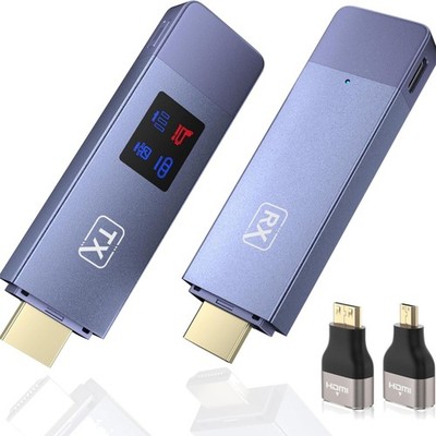 HDMI Wireless Transmitter and Receiver, 98 FT/30M Stabile Verbindung, 2,4G/5G...