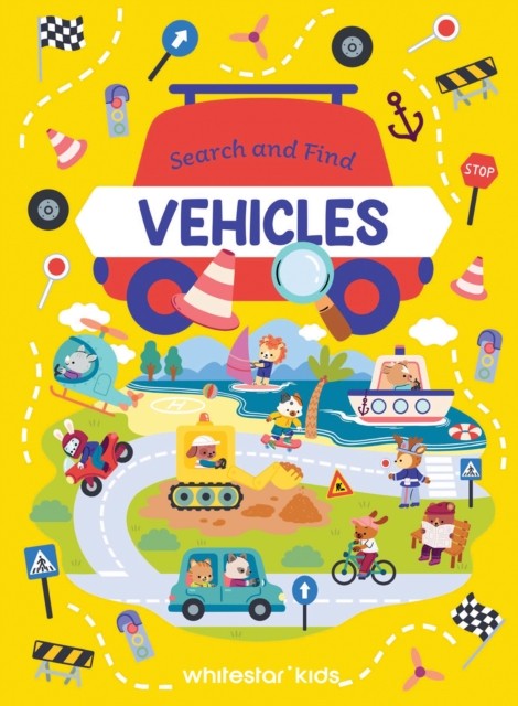 Search and Find Vehicles (Board book)