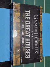 2025 Game of Thrones: The Great Houses Factory Sealed Box w/ 2 autos, 2 relics