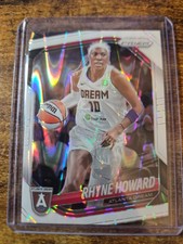 2025 Panini Prizm WNBA Rhyne Howard White Seismic Prizm #11 Atlanta Dream
