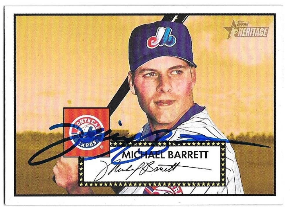 Michael Barrett MLB Original Autographed Items for sale | eBay