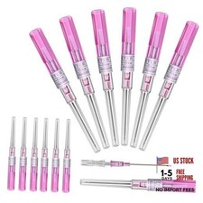 20G Catheter Piercing Needles 6Pcs Hollow Needles for Body Jewelry 20G-6Pcs