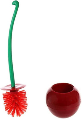 Cherry Toilet Brush and Holder, Cute Design, Premium Quality Household Toilet Bo