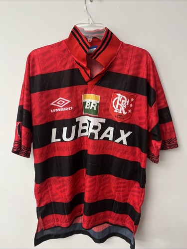 Flamengo Brasil #10 Vintage Jersey Shirt LUBRAX GG Pertrobras FC Soccer Football