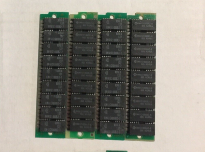 1MB Ram 30pin 9-Chip Simm 1pc 1 mb Parity Memory IBM PC 286 386