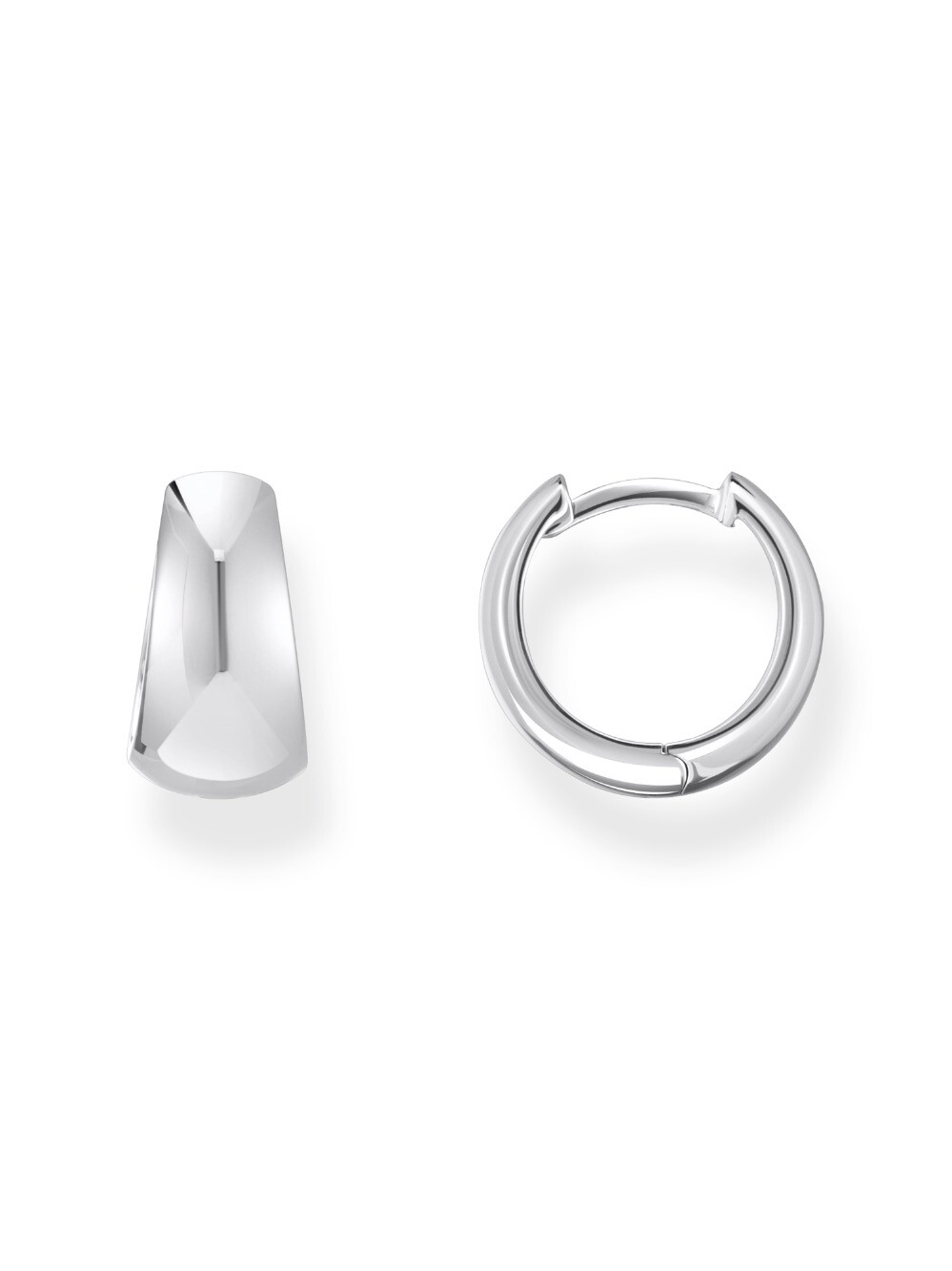 Thomas Sabo CR740-001-21 Bold - Серебристая трапеция-Креолен 12 мм Damen 11890₽