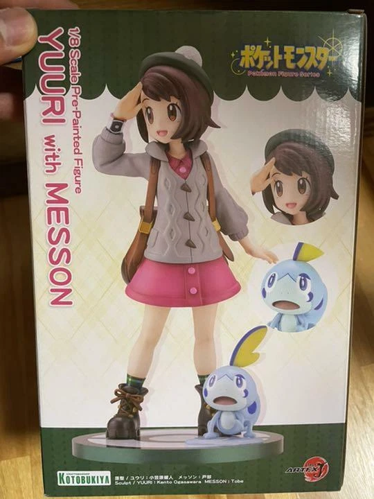 Artfx J Pokemon Series Yuuri With Messon Figure PP924 1/8 Scale 