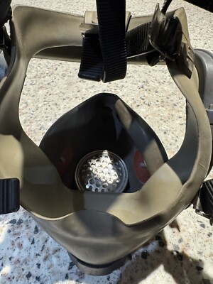 INTERSPIRO SPIROMATIC Full Face Mask FIRE SCBA RESCUE W/Savox Attachment