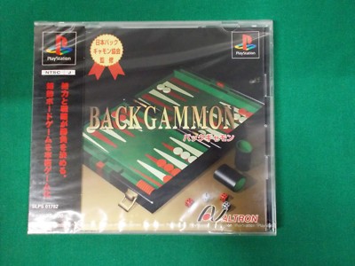 PlayStation -- BACKGAMMON -- New & Sealing!! PS1. JAPAN GAME. Altron ...